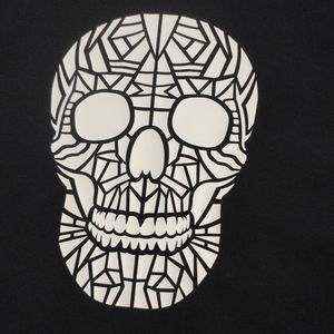 Sugar skull broken glass T-shirt